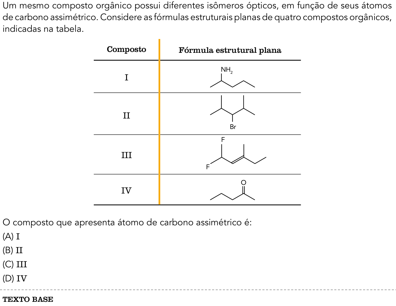 Questão 10 no caderno 1º Exame de Qualificação da UERJ 2018