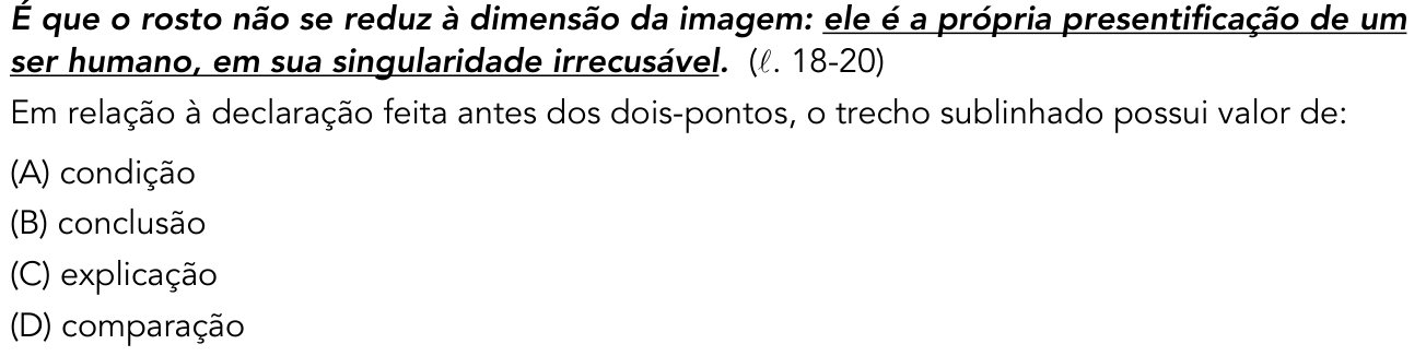 Questão 16 no caderno 1º Exame de Qualificação da UERJ 2018