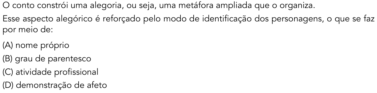 Questão 19 no caderno 1º Exame de Qualificação da UERJ 2018