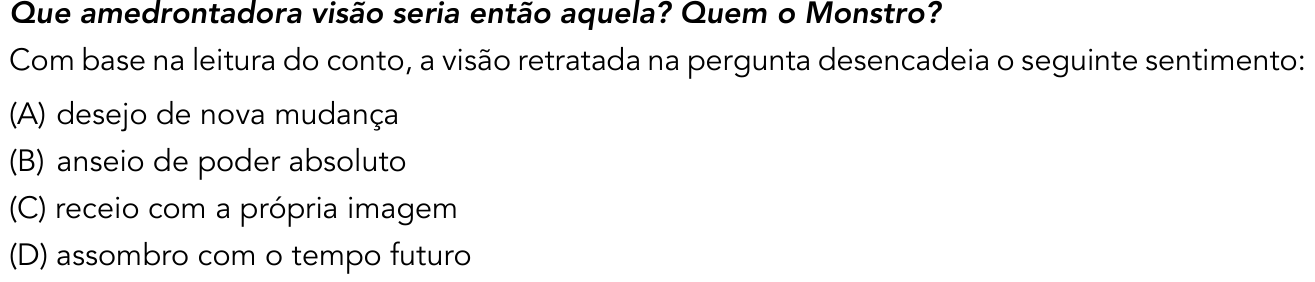 Questão 24 no caderno 1º Exame de Qualificação da UERJ 2018