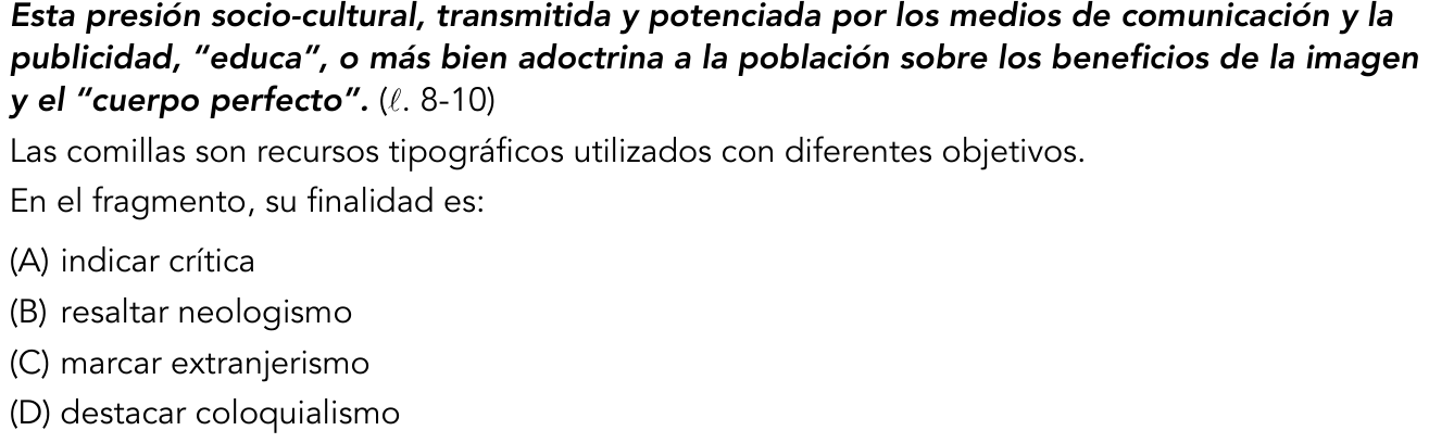 Questão 27 no caderno 1º Exame de Qualificação da UERJ 2018