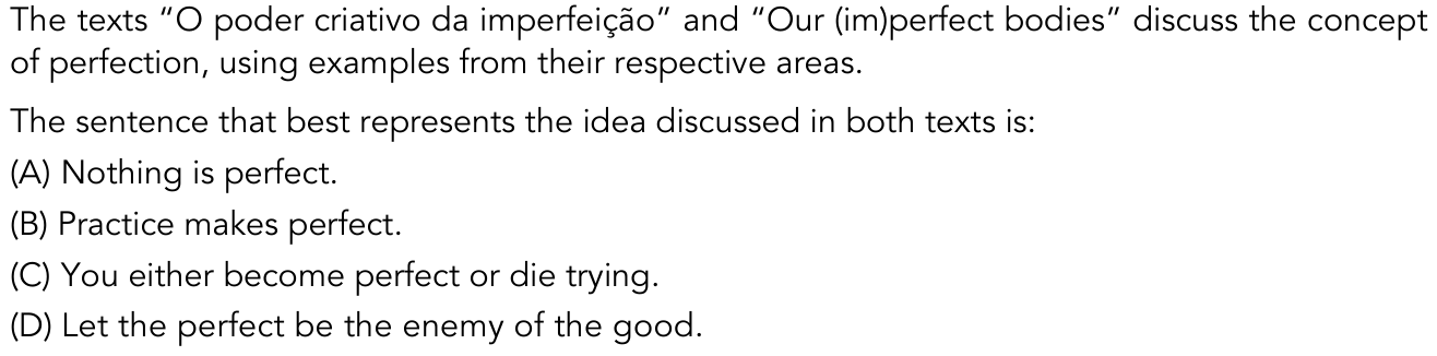 Questão 26 no caderno 1º Exame de Qualificação da UERJ 2018