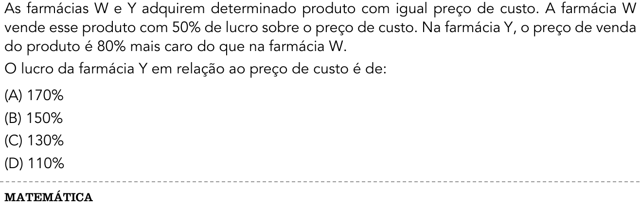 Questão 34 no caderno 1º Exame de Qualificação da UERJ 2018