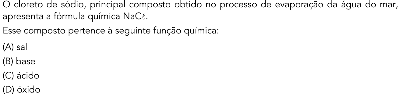 Questão 39 no caderno 1º Exame de Qualificação da UERJ 2018