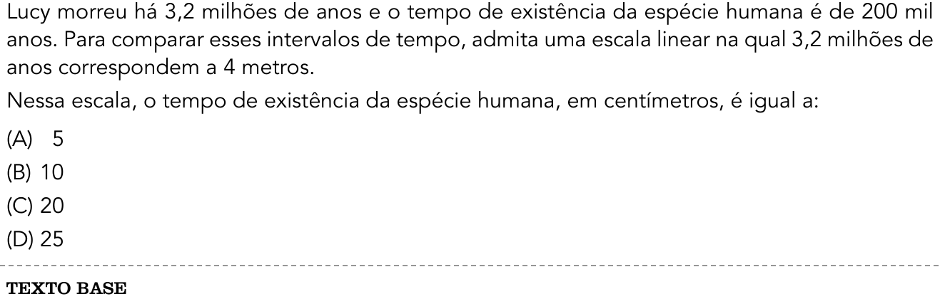 Questão 7 no caderno 2º Exame de Qualificação da UERJ 2018