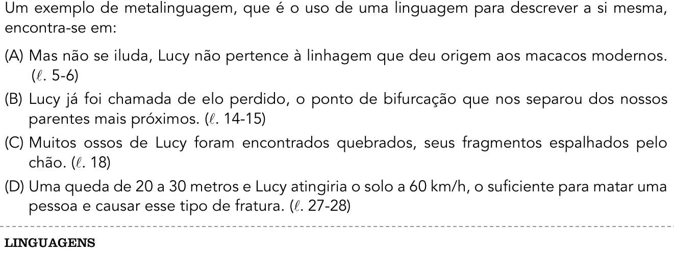 Questão 11 no caderno 2º Exame de Qualificação da UERJ 2018