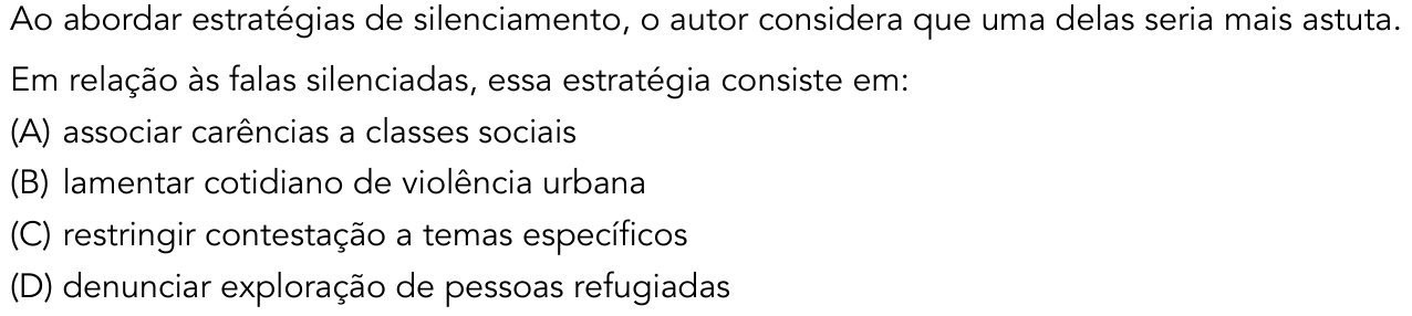 Questão 15 no caderno 2º Exame de Qualificação da UERJ 2018