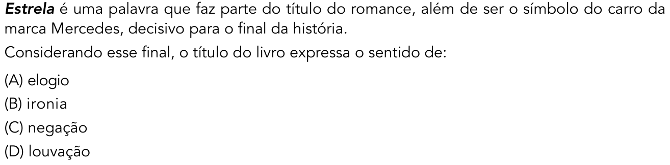 Questão 23 no caderno 2º Exame de Qualificação da UERJ 2018