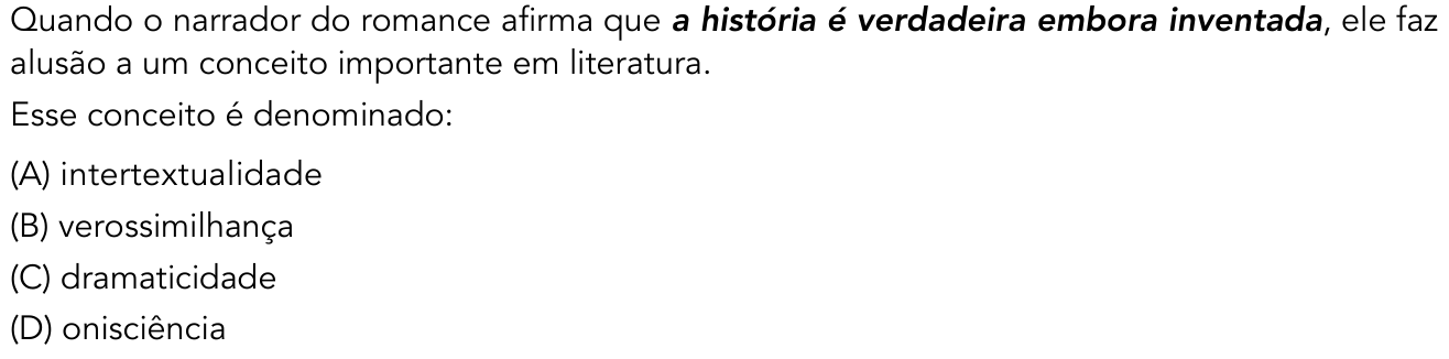 Questão 24 no caderno 2º Exame de Qualificação da UERJ 2018