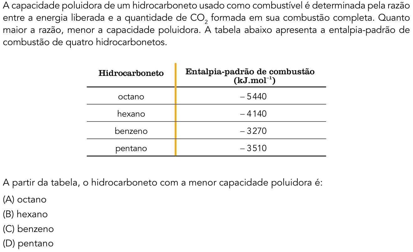 Questão 44 no caderno 2º Exame de Qualificação da UERJ 2018