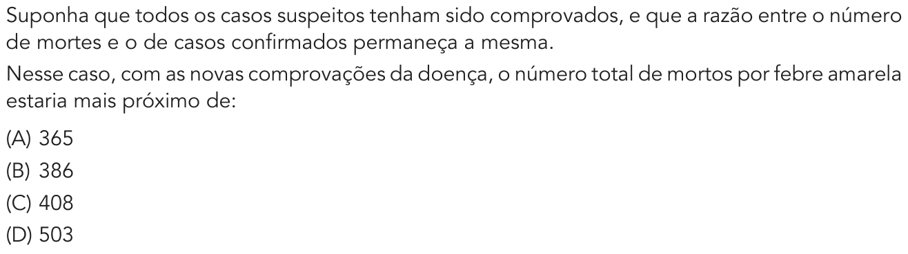 Questão 2 no caderno 1º Exame de Qualificação da UERJ 2019