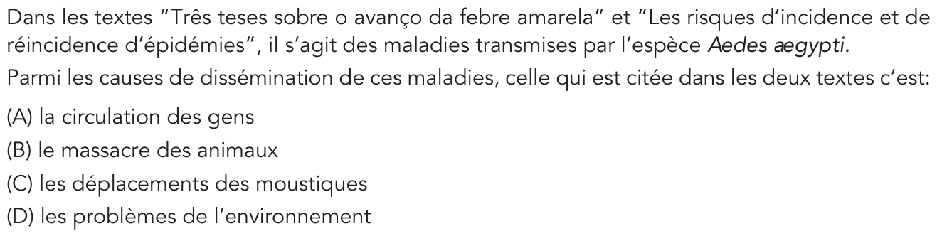 Questão 24 no caderno 1º Exame de Qualificação da UERJ 2019