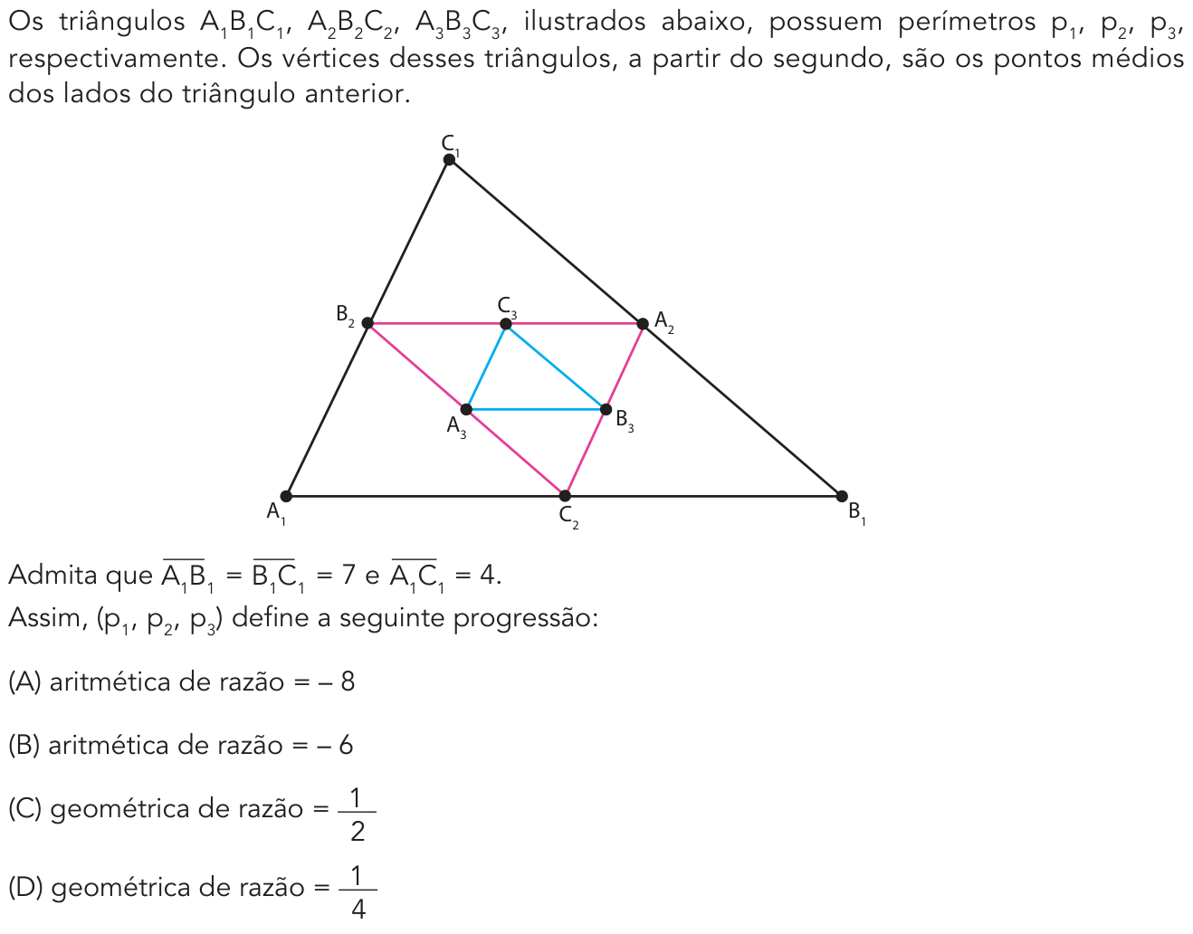 Questão 30 no caderno 1º Exame de Qualificação da UERJ 2019
