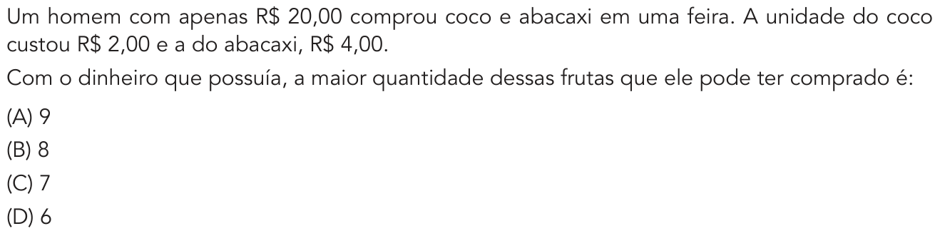 Questão 32 no caderno 1º Exame de Qualificação da UERJ 2019
