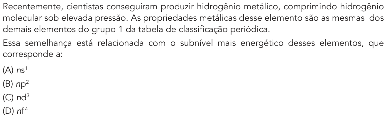 Questão 40 no caderno 1º Exame de Qualificação da UERJ 2019