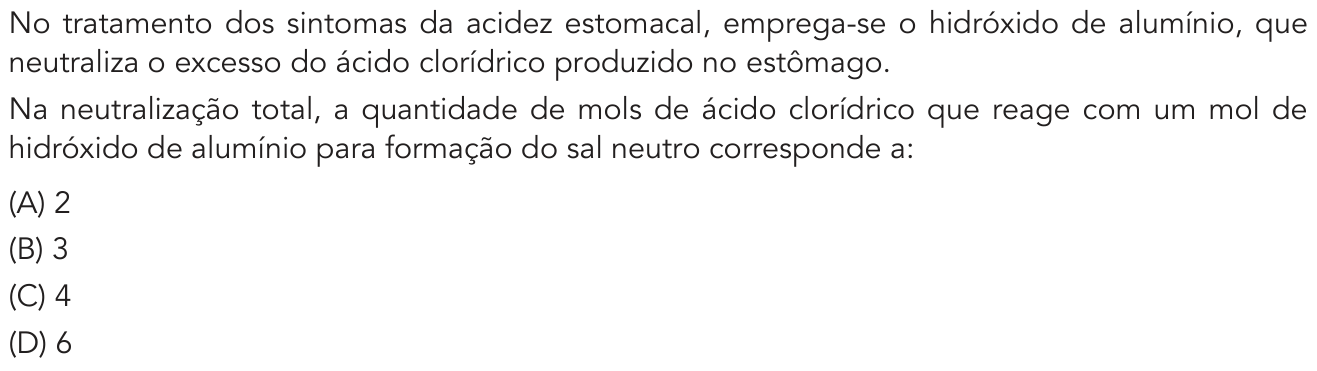 Questão 43 no caderno 1º Exame de Qualificação da UERJ 2019