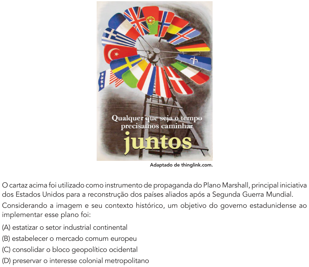 Questão 57 no caderno 1º Exame de Qualificação da UERJ 2019