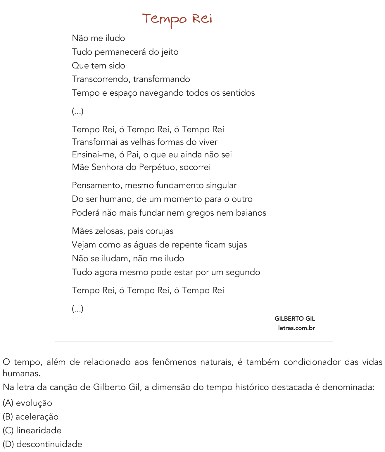 Questão 1 no caderno 2º Exame de Qualificação da UERJ 2019