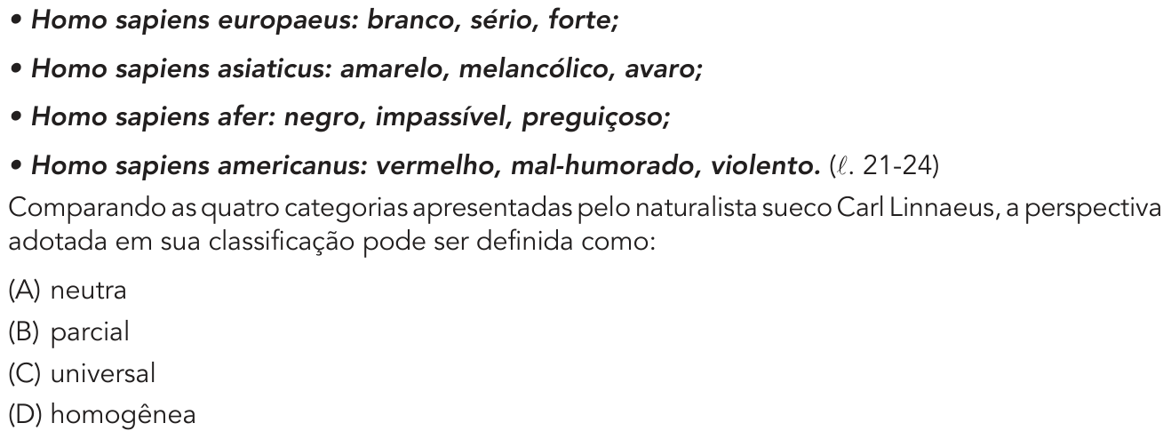 Questão 12 no caderno 2º Exame de Qualificação da UERJ 2019