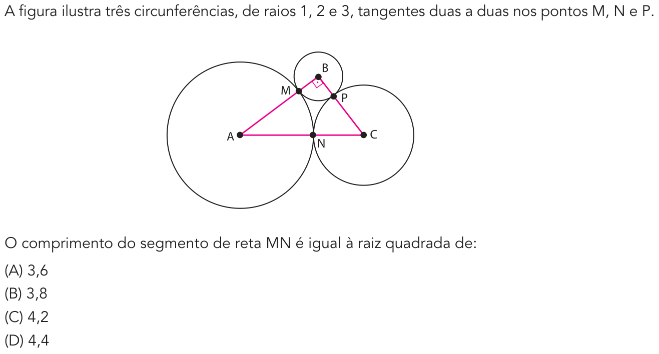 Questão 30 no caderno 2º Exame de Qualificação da UERJ 2019