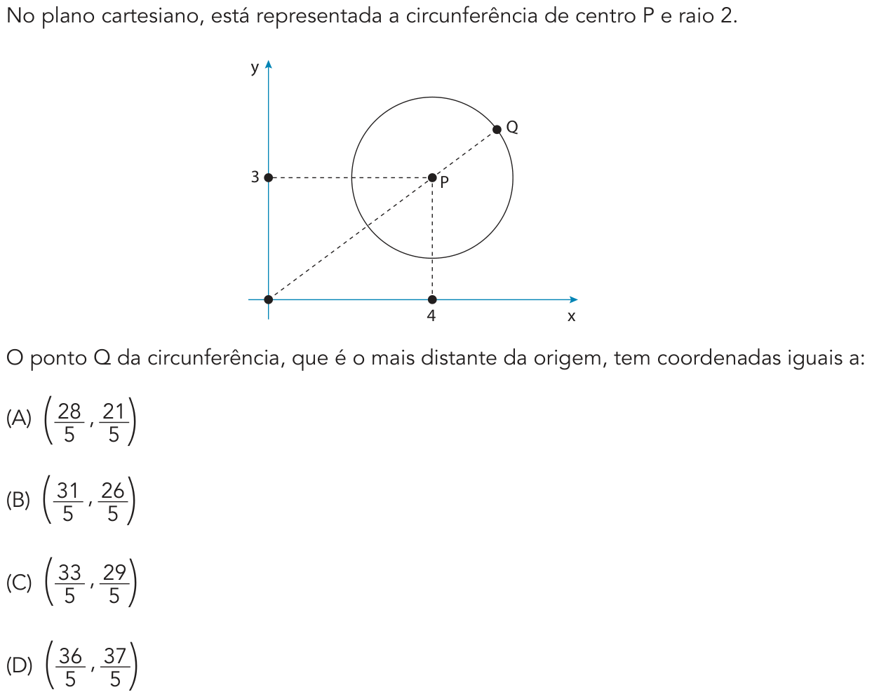Questão 31 no caderno 2º Exame de Qualificação da UERJ 2019