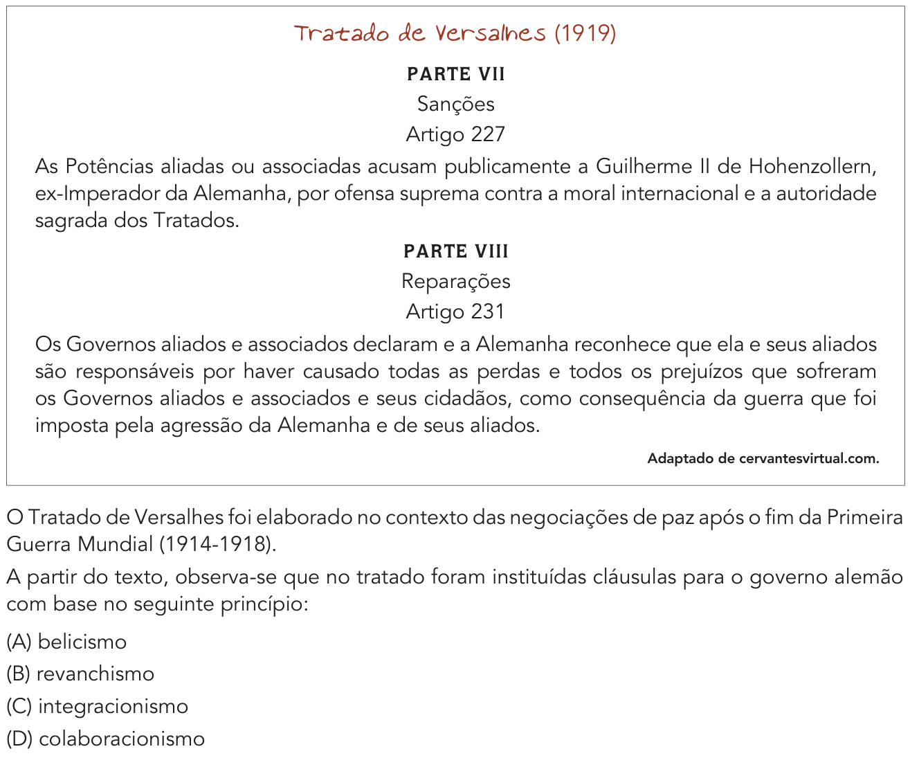 Questão 47 no caderno 2º Exame de Qualificação da UERJ 2019
