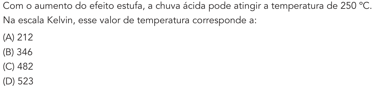 Questão 8 no caderno 1º Exame de Qualificação da UERJ 2020