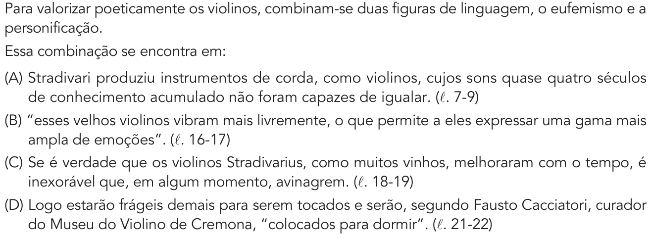 Questão 11 no caderno 1º Exame de Qualificação da UERJ 2020