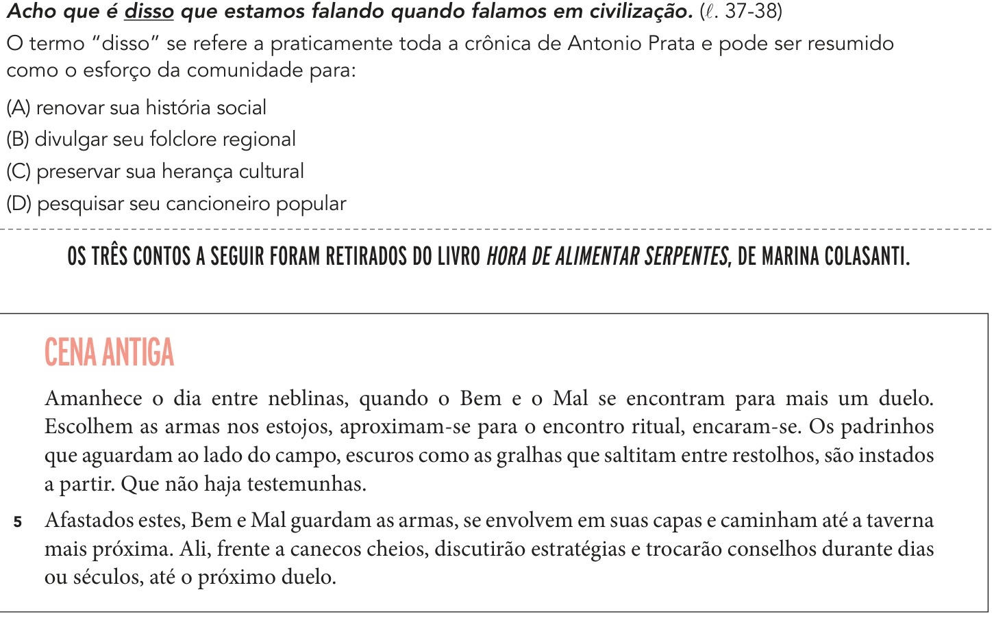Questão 12 no caderno 1º Exame de Qualificação da UERJ 2020