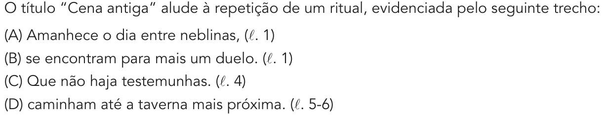Questão 14 no caderno 1º Exame de Qualificação da UERJ 2020