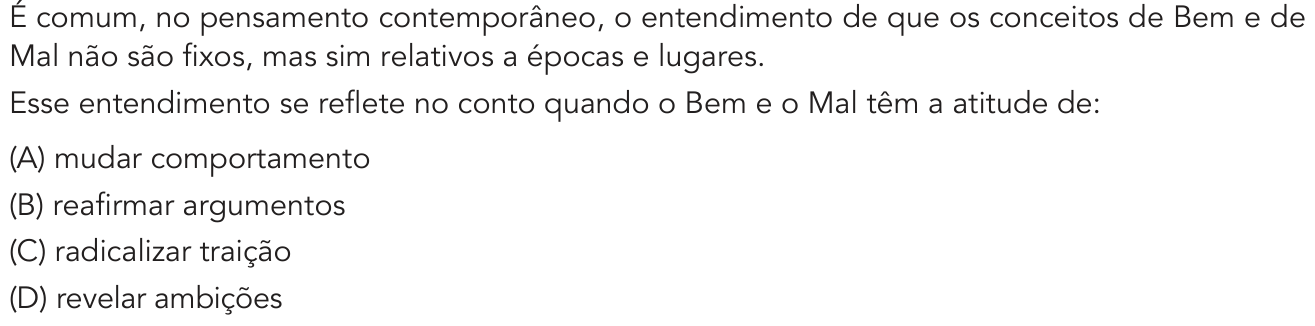 Questão 15 no caderno 1º Exame de Qualificação da UERJ 2020