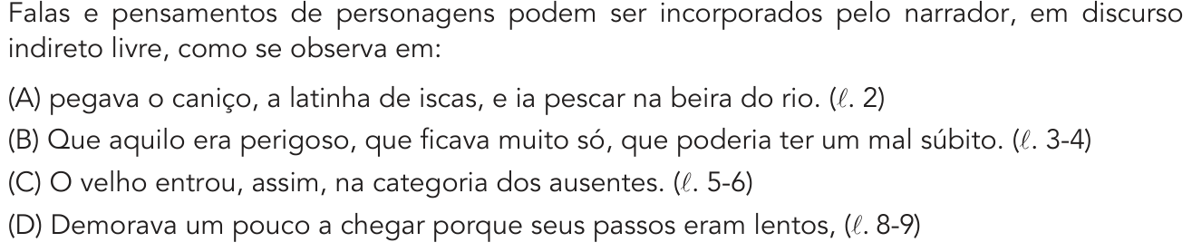 Questão 21 no caderno 1º Exame de Qualificação da UERJ 2020