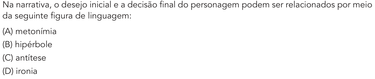 Questão 18 no caderno 1º Exame de Qualificação da UERJ 2020