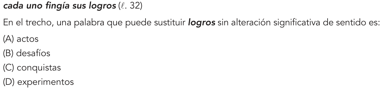 Questão 27 no caderno 1º Exame de Qualificação da UERJ 2020