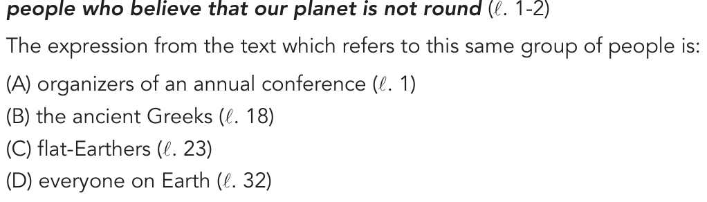 Questão 25 no caderno 1º Exame de Qualificação da UERJ 2020
