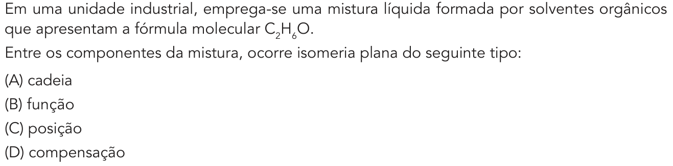 Questão 44 no caderno 1º Exame de Qualificação da UERJ 2020