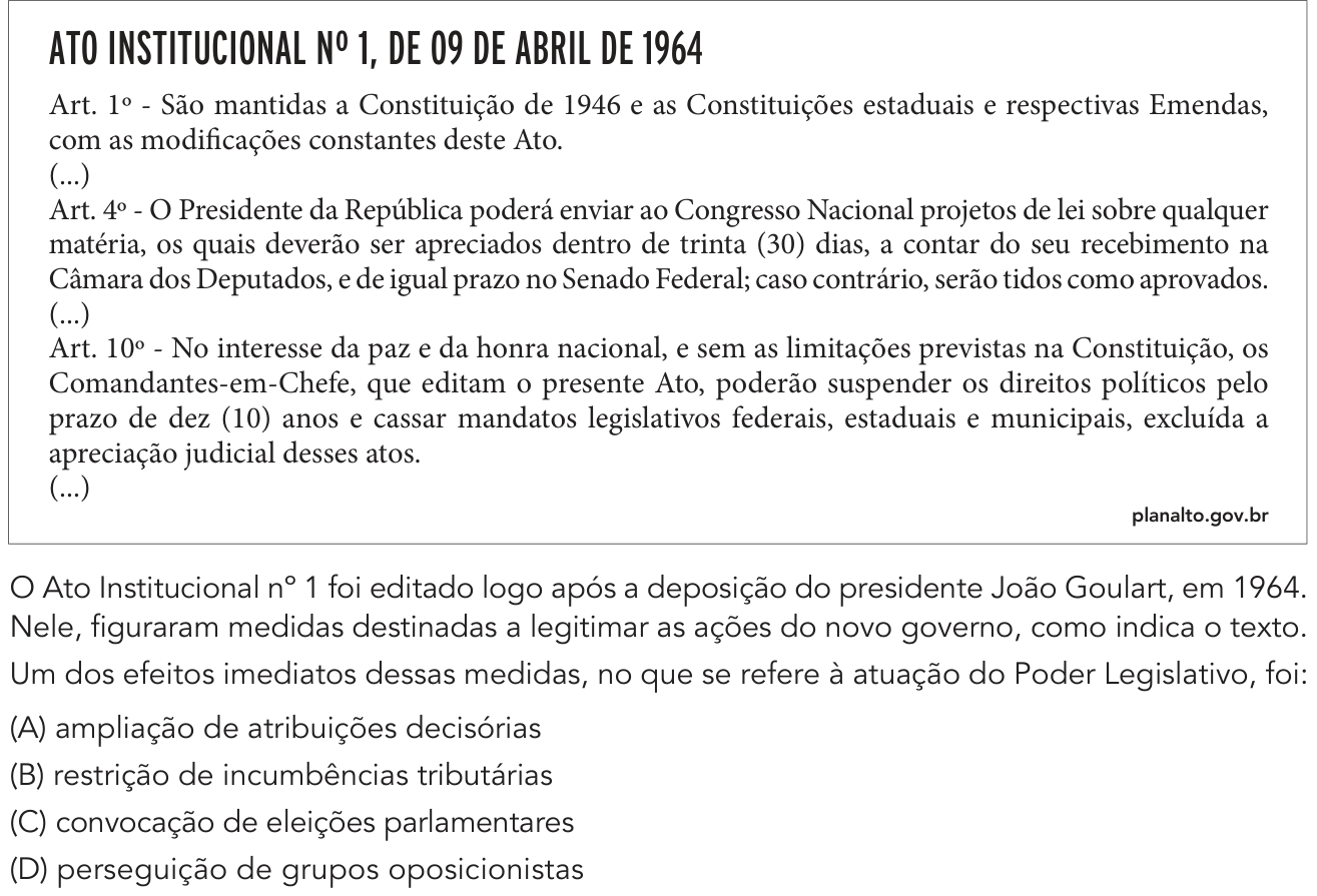 Questão 60 no caderno 1º Exame de Qualificação da UERJ 2020
