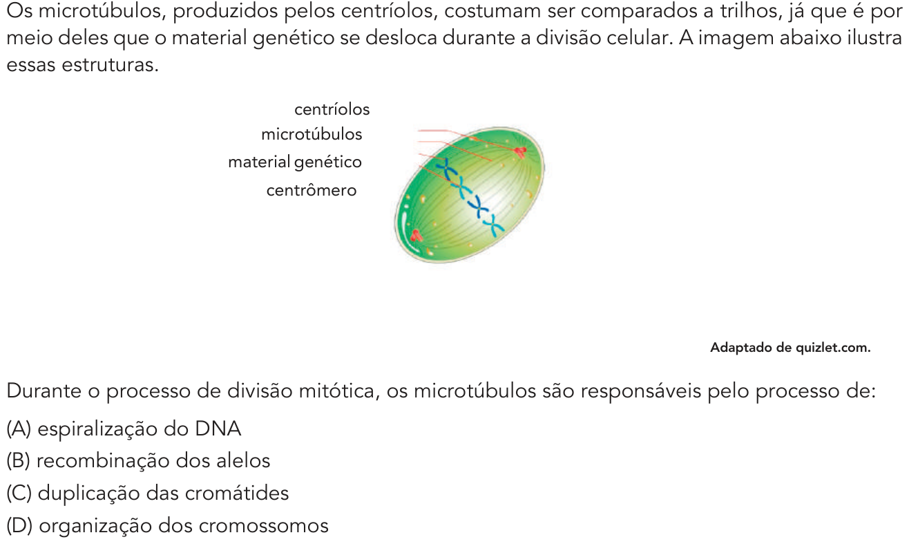 Questão 7 no caderno 2º Exame de Qualificação da UERJ 2020