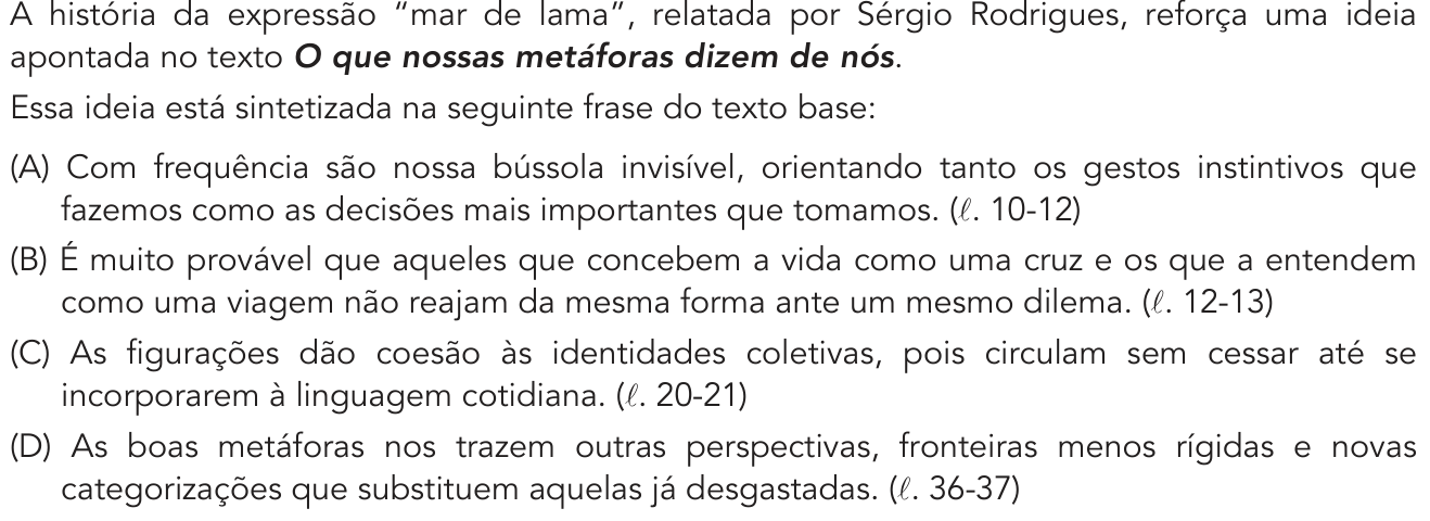 Questão 10 no caderno 2º Exame de Qualificação da UERJ 2020
