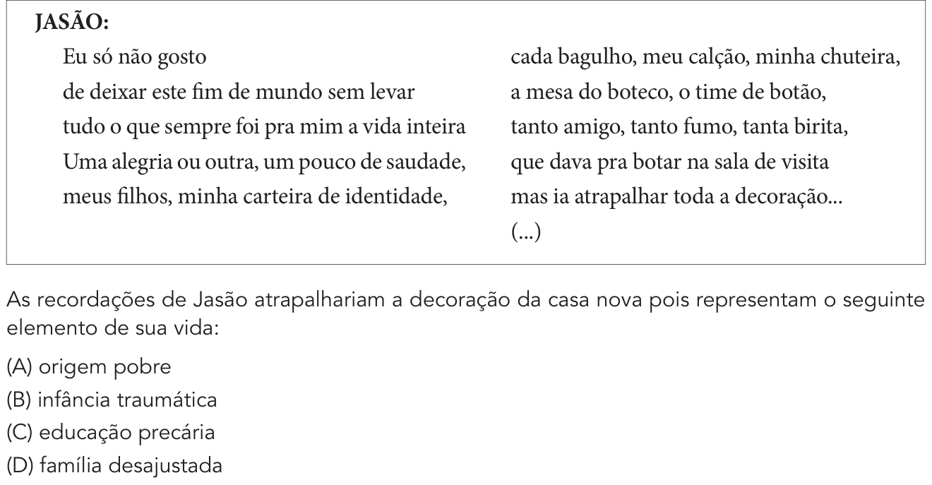 Questão 14 no caderno 2º Exame de Qualificação da UERJ 2020