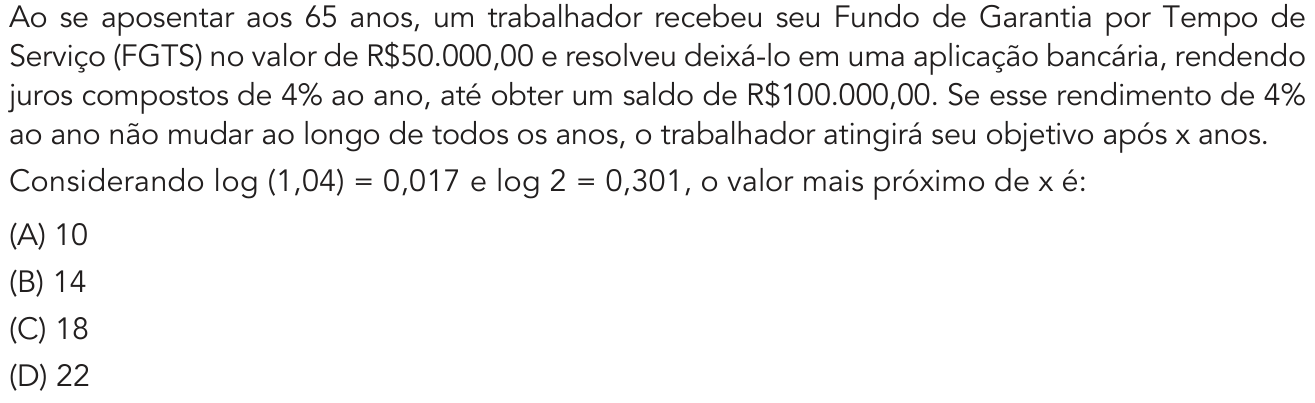 Questão 30 no caderno 2º Exame de Qualificação da UERJ 2020