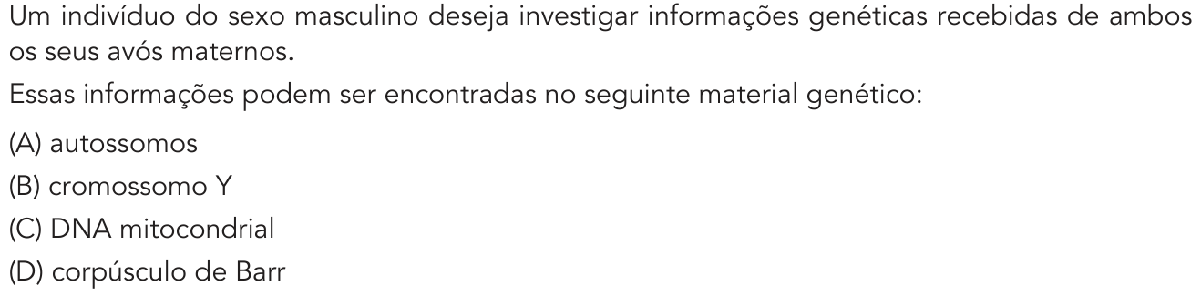 Questão 39 no caderno 2º Exame de Qualificação da UERJ 2020