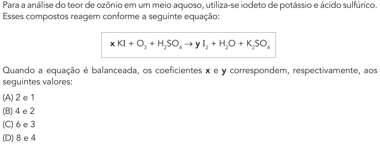 Questão 44 no caderno 2º Exame de Qualificação da UERJ 2020