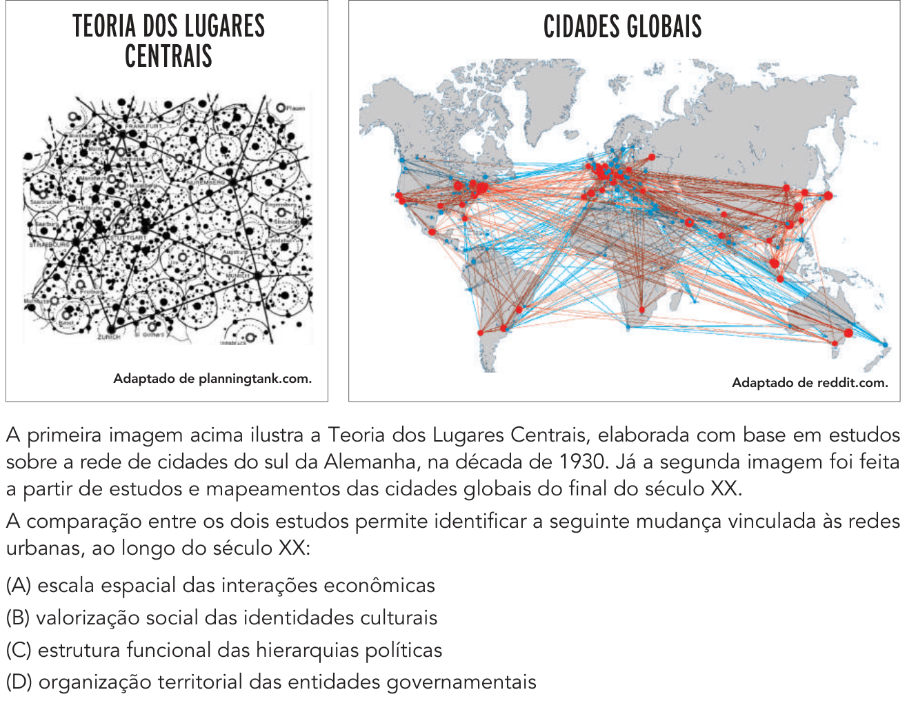 Questão 53 no caderno 2º Exame de Qualificação da UERJ 2020
