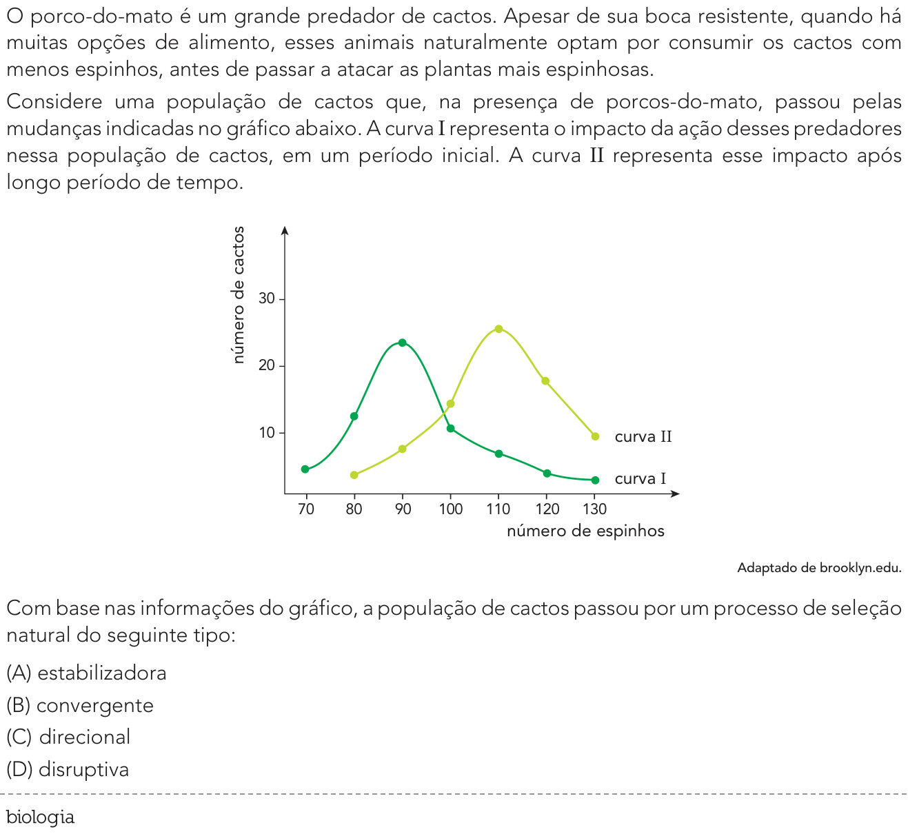 Questão 27 no caderno Exame Único da UERJ 2022