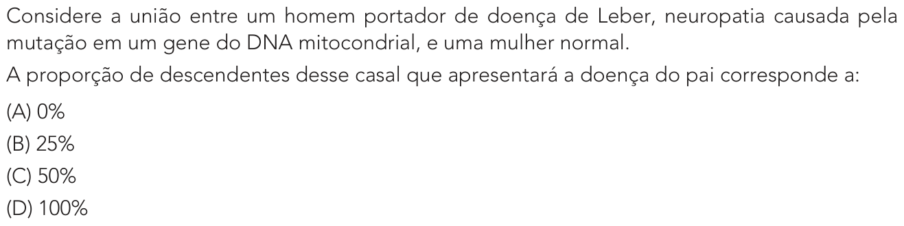 Questão 29 no caderno Exame Único da UERJ 2022
