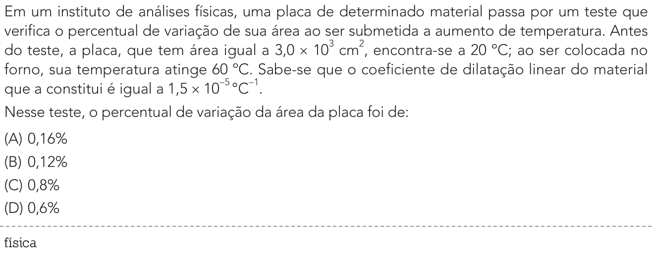 Questão 35 no caderno Exame Único da UERJ 2022