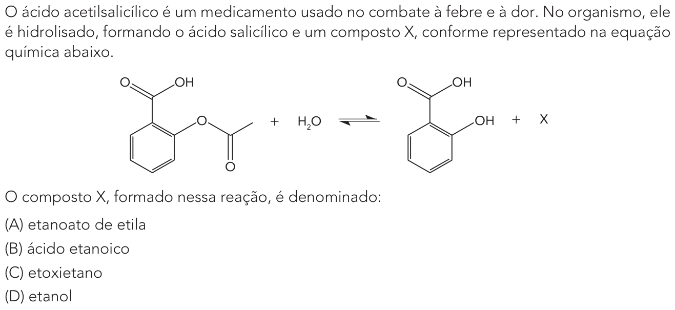 Questão 44 no caderno Exame Único da UERJ 2022
