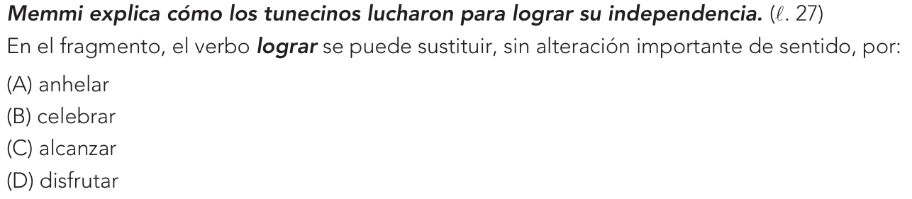 Questão 18 no caderno Exame Único da UERJ 2023