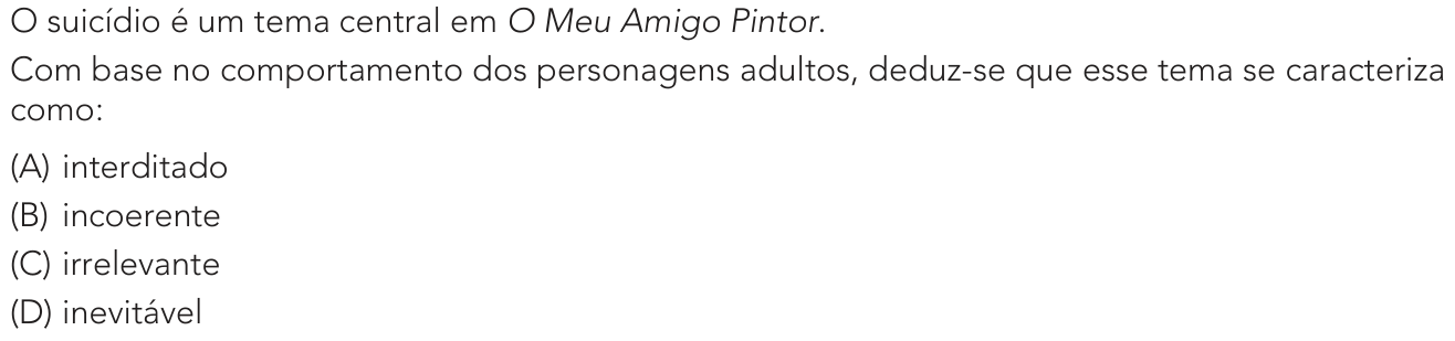 Questão 9 no caderno 1º Exame de Qualificação da UERJ 2024